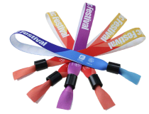 Printed Fabric Wristbands - Standard Printed Fabric Wristbands - Standard