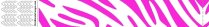 Plain Tyvek Zebra Pink Wristbands Plain Tyvek Zebra Pink Wristbands